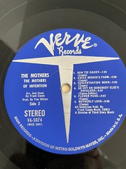 xxxx of the Mothers Invention Orig ’69 LP frank ZAPPA verve vinyl oop compilatio