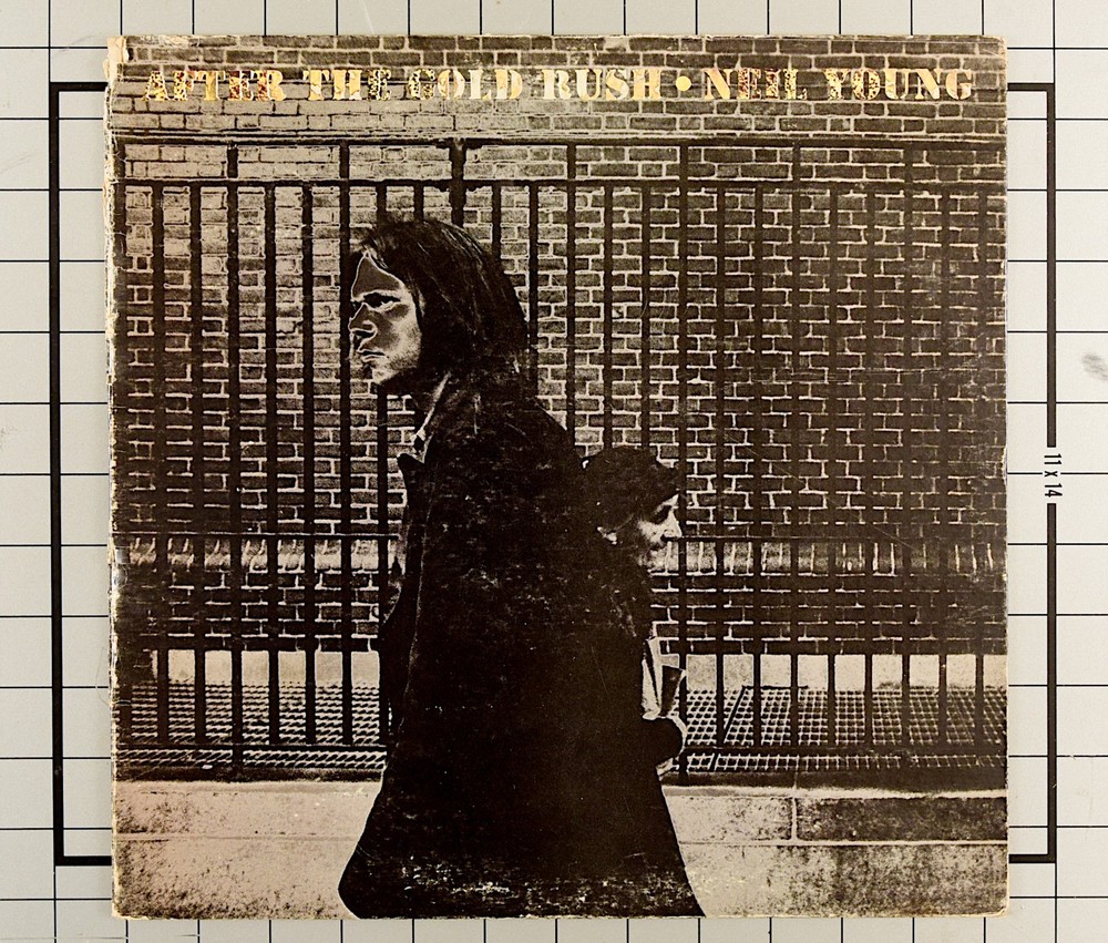 Vintage Neil Young After The Gold Rush Gatefold LP Vinyl Record MSK2283