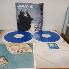 Jay-Z The Blueprint 2lp Blue Vinyl 2001 1st PROMO Press LIMITED W/Insert VG+/NM-