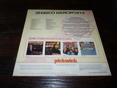 20 Disco Dancin’ Hits (Various) LP- Procol Harum, The Kinks, T-REX, Gary Glitter