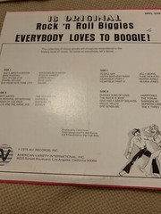 “18 Original Rock & Roll Biggies” 1950s Double Vinyl Album AVI Records 1975