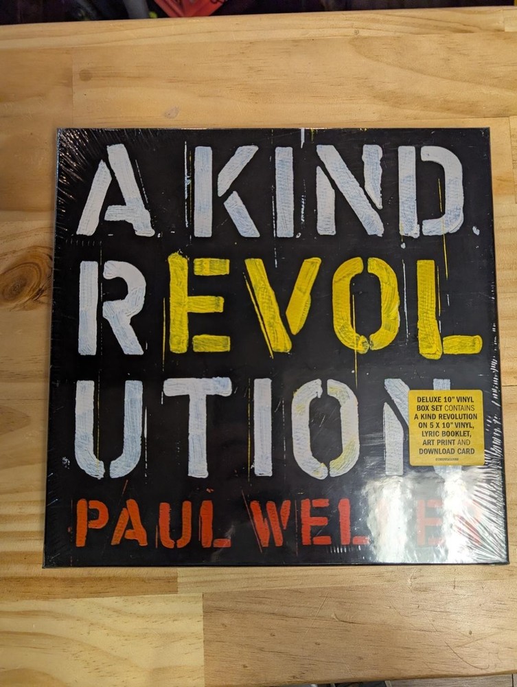 Paul Weller – A Kind Revolution Deluxe 5×10″ vinyl deluxe box set SEALED The Jam
