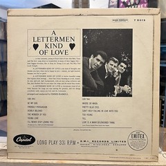 [ROCK/POP]~EXC LP~The LETTERMEN~A Lettermen Kind Of Love~[1963~CAPITOL]~UK IMPOR