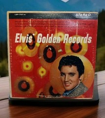 Elvis’ LP Golden Records – RCA ‎LPM-1707 Black Label 1958 Stereo VG