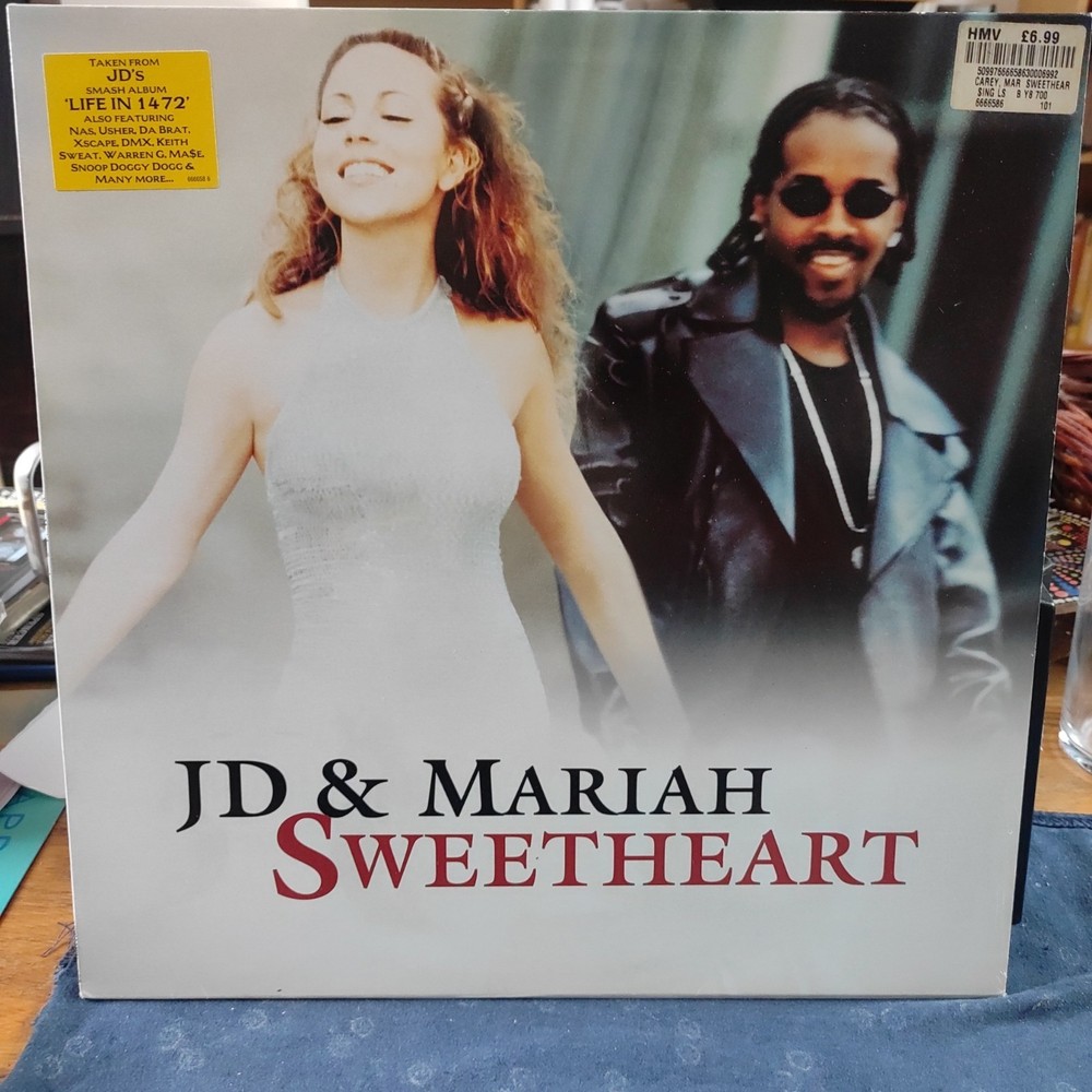 JD And Mariah Sweetheart 12″ Vinyl Single UK A1/B1 33 1/3 RPM Ex/Ex