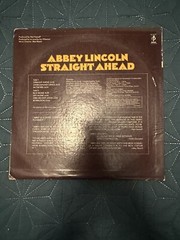 Abbey Lincoln- Straight Ahead Vinyl Barnaby Records KZ 31037