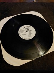 LFO – Frequencies Vinyl record LP – 1991 promo copy