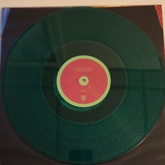 Data Discs Space Harrier Green Colored Vinyl No Art P 45 RPM DATA 016