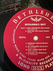 Bethlehem’s Best Vinyl Record EXLP-6 Vintage Album Original Cover & Booklet