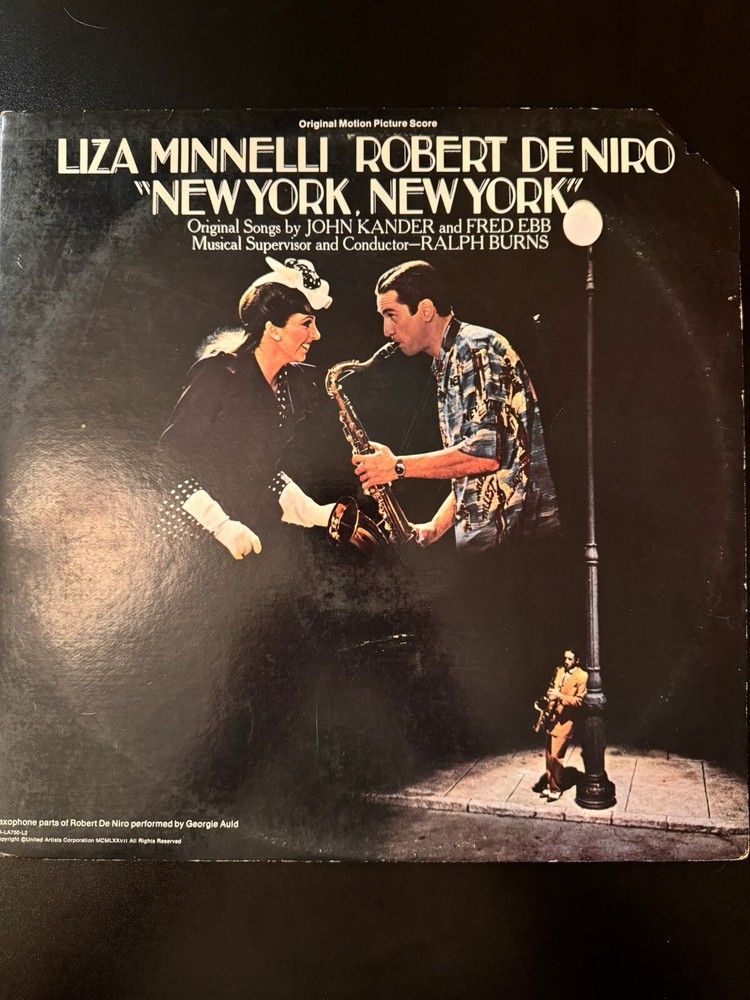 New York, New York Original Film Score LP Record UA-LA750-L2 Minelli Deniro NM