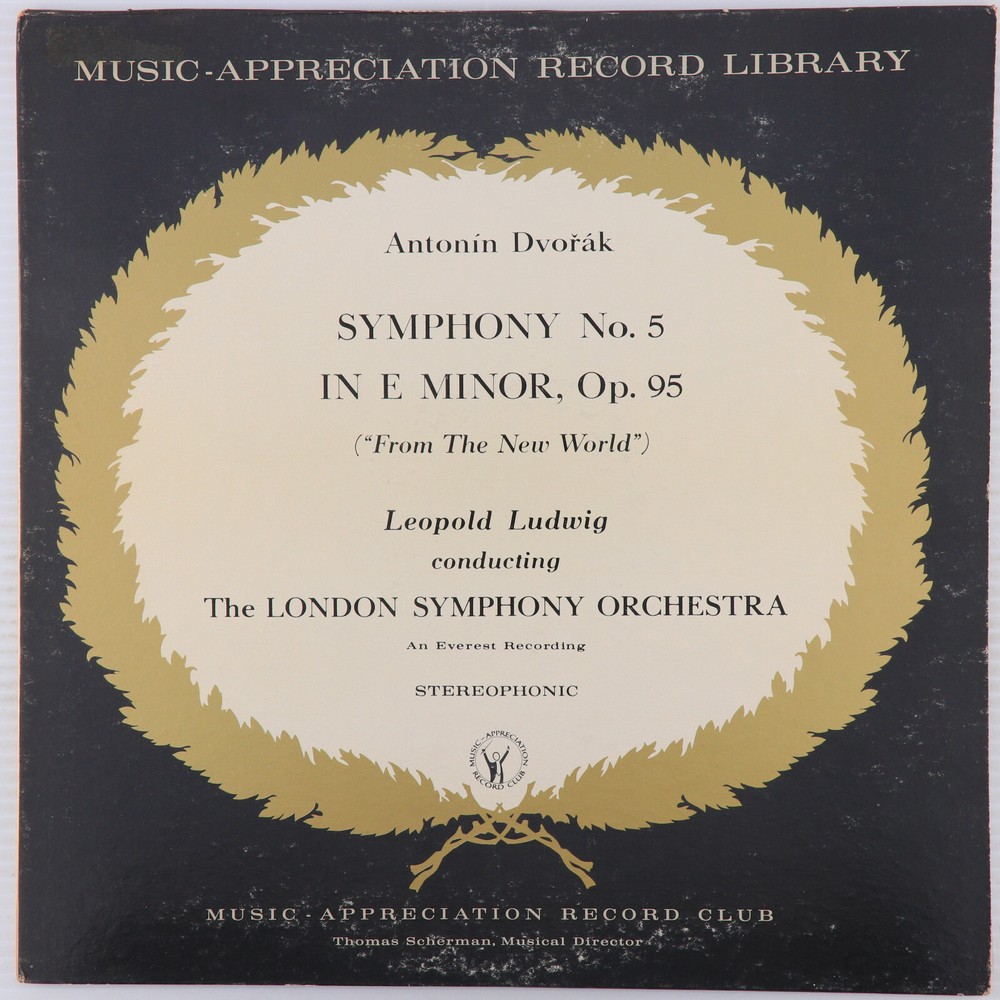 Dvorak / Leopold Ludwig – Symphony No. 5 In E Minor 12″ LP Record MARS 3001 RARE