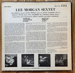 Lee Morgan Sextet (Vol. 2) Blue Note BLP 1541 Lexington RVG P/ear