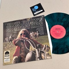 (NM) Janice Joplin “Joplin’s Greatest Hits” 2017 RSD LP Shrink Green Hype Insert