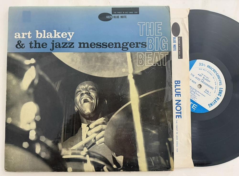 Art Blakey & Jazz Messengers Blue Note 4029 LP “Big Beat” DG Ear RVG NY,USA Mono