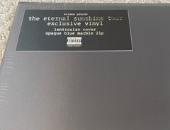 Ariana Grande Eternal Sunshine Lenticular Tour Exclusive Opaque Blue Vinyl LP