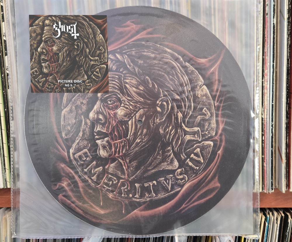 Ghost – Mary On A Cross (Slowed + Reverb) 12″ RARE LP NM PICTURE DISC 1/7