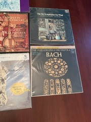 Bach Classical LP Lot 11 Records + Reader’s Digest Box Set See Desc And Pics