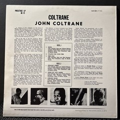 John Coltrane – Coltrane LP Prestige 1982 Mono Reissue OJC 020 Jazz Vinyl EX