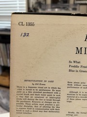 Miles Davis Kind of Blue Vinyl LP EARLY 1960’S Reissue CS 8163 TWO EYE VG+