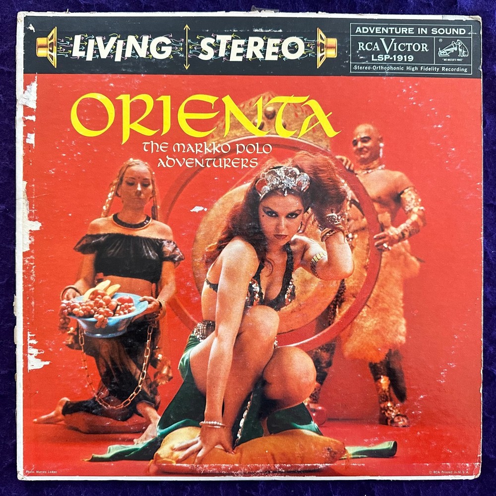 1S ~ MARKKO POLO ADVERNTURERS Orienta RCA LSP 1919 Stereo Exotica Cheesecake EX