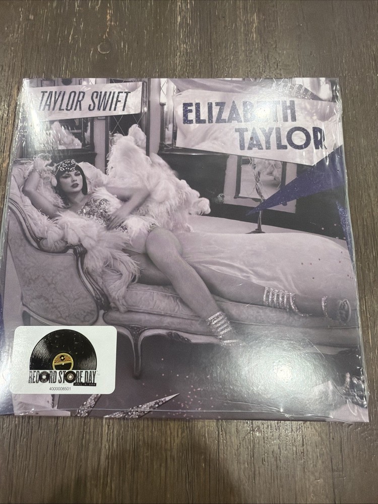 Taylor Swift “Elizabeth Taylor” (7 inch Vinyl) Cry My Eyes Violet Glitter RSD 26