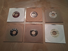 168 Original 45 PM R & B, Doo Wop Related Rock, Country 1950’s 1960’s Records