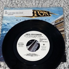 Boston We’re Ready short & long version Promo Single MCA Records Jukebox 45