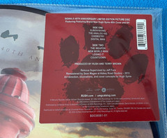 RUSH SIGNALS Picture Disc 40th Anniversary Geddy Lee Neil Peart Alex Lifeson NEW