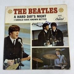 BEATLES: A HARD DAY’S NIGHT / I SHOULD HAVE KNOWN BETTER; 1964 Picture Sleeve 45