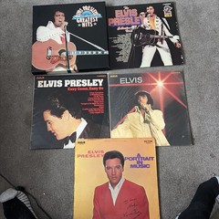 Elvis Presley Vinyl LP Bundle Vintage 10 records. RCA Camden Records Job Lot