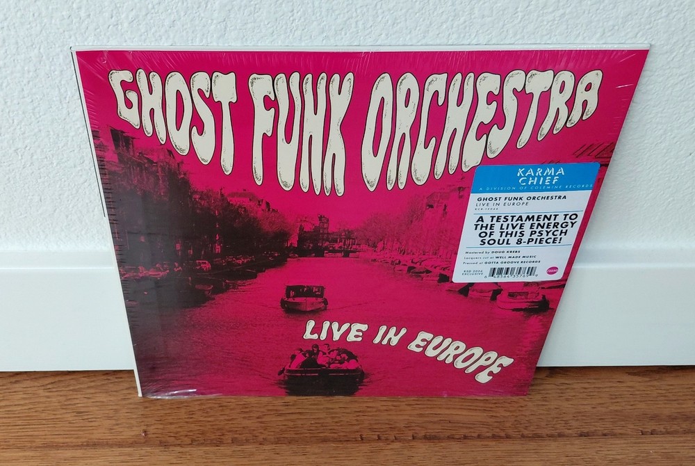 Ghost Funk Orchestra – Live In Europe – RSD 2026 Vinyl LP NEW IN HAND