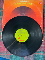 TWO Robin Trower LP’s In City Dreams & For Earth Below Blues Rock 1970’s