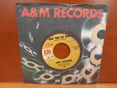 45 / Joe Cocker / 1971 / High Time We Went / Black-Eyed Blues