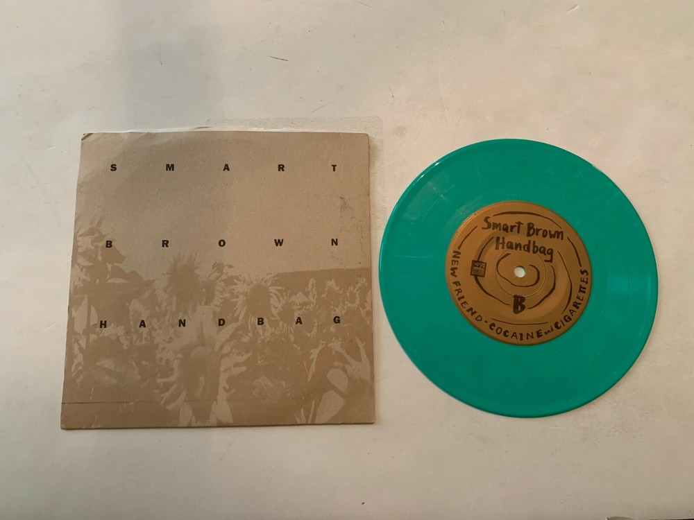 1995 Smart Brown Handbag Sabrina / Miles Away Colored Vinyl 33 RPM Record 7 inch