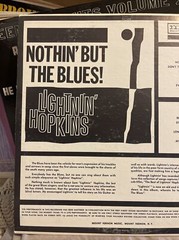 Lightnin’ Hopkins Nothin’ But The Blues! Mount Vernon Music MVM 104 RARE LP