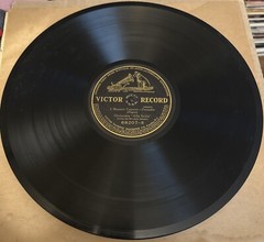 12” Victor 78 RPM Orch Alla Scala Carlo Sabaino – Il Flauto Magico 68207 E-