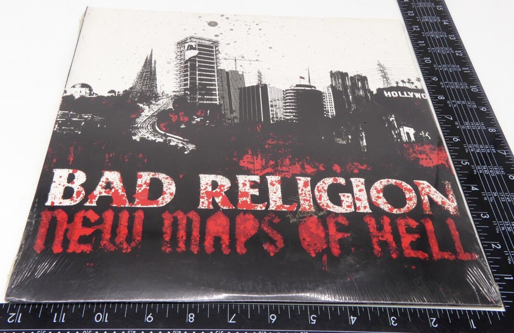 New Bad Religion New Maps Of Hell Music Vinyl Record LP Album
