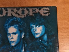 Europe Out Of This World Red Vinyl LP 1988 Epic 462449 1 Hard Rock Heavy Metal