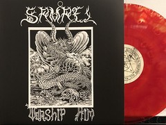 Samael – Worship Him LP 2023 Osmose Productions – OPLP001 [Cloudy Red Vinyl] NEW