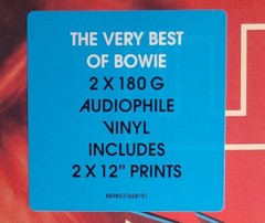 David Bowie Legacy Vinyl LP 180g Greatest Hits Best Of 2LP Art Prints SEALED M