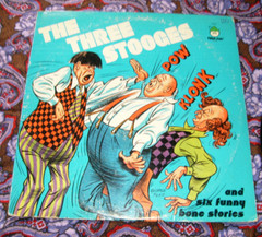 The Three Stooges – Six Funny Bone Stories Vinyl LP Record, 1973, Peter Pan 8098