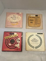 VTG1950’s RCA Victor45RPM EP Record Lot Classical Opera Waltz Annie Get Your Gun