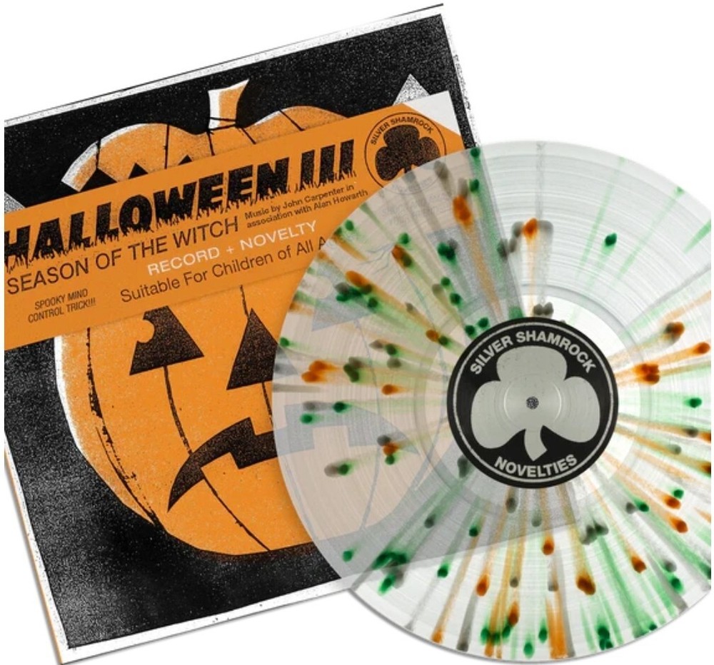Halloween 3 The Season Of The Witch Soundtrack LP Multicolor Splatter Vinyl New