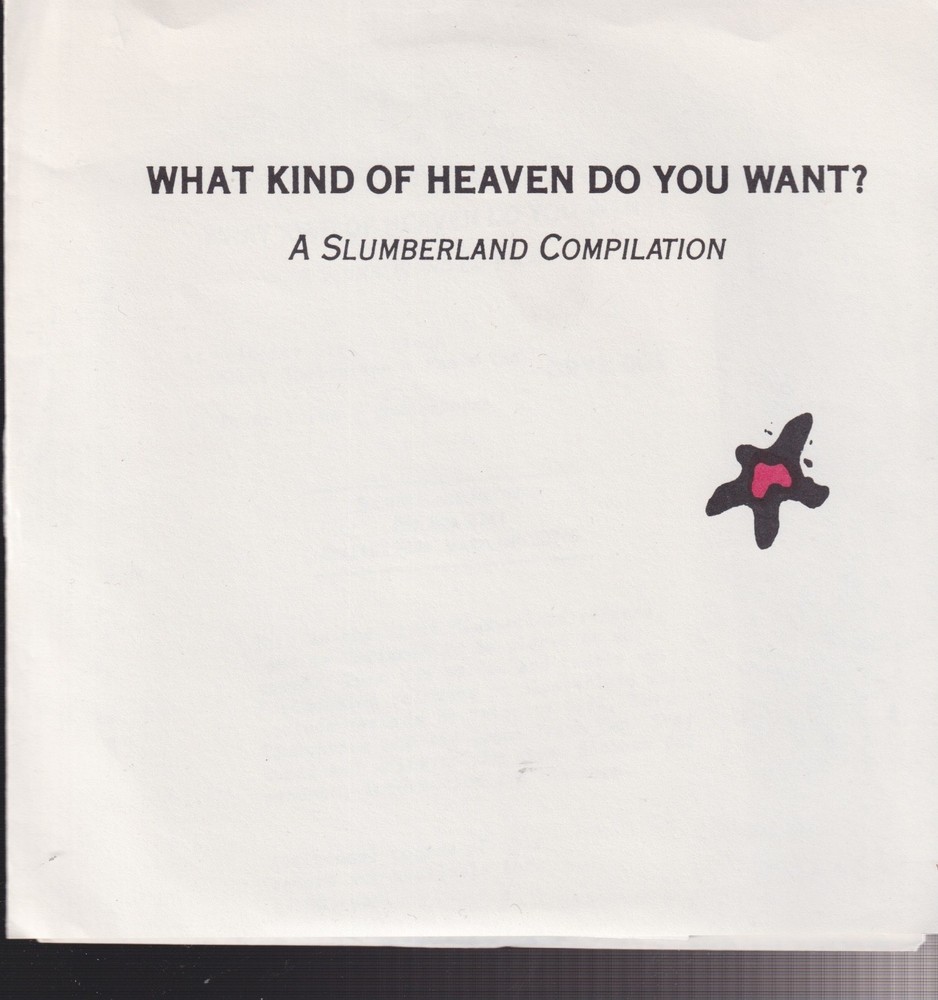 what kind of heaven do you want 7″ slumberland rec velocity girl +2 press info
