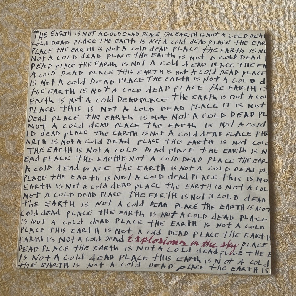 Explosions In The Sky The Earth Is Not A Cold Dead Place 2003 Vinyl TRR61