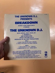 The Unknown D.J. – Break-Down Dance Your Pants Off Sealed Dented Corners