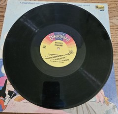 LP Disney PETER PAN Vinyl Record 1969 Disneyland DQ-3910 GOOD