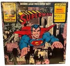 Power / Peter Pan Mixed Lot of 5 Vinyl LP Records Spider Man /Superman