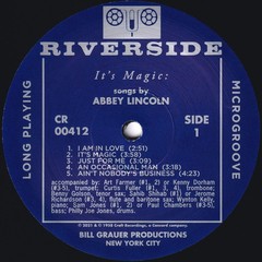 Abbey Lincoln – It’s Magic – JAZZ *NEW/VMP*