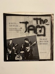 The JAM – 1977 Polydor Promo In The City 7″ MONO STEREO 45 Paul Weller